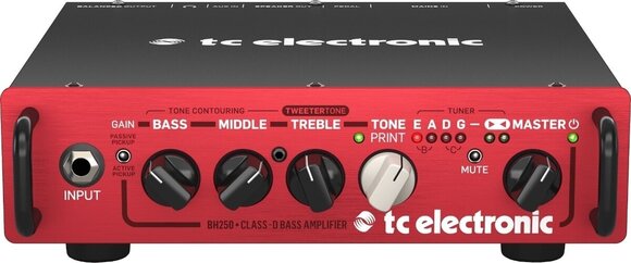Транзисторен бас усилвател TC Electronic BH250 Транзисторен бас усилвател - 1