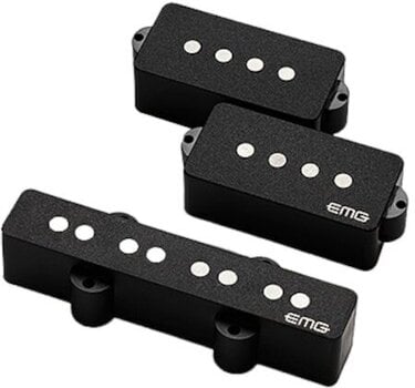 Bass Pick-Up EMG Geezer Butler PJHZ Black Bass Pick-Up - 1