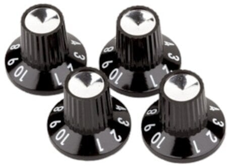 Bouton de controle Fender B/S Skirted Push-On Amplifier Black Bouton de controle