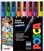 Viltstift Uni Posca 60.1934 Set acrylstiften 0,9 - 1,3 mm Glittery ( Variant ) 8 st.
