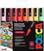 Feutre à point Uni Posca 60.1957 Ensemble de marqueurs acryliques 1,8 - 2,5 mm Summer 8 pièces