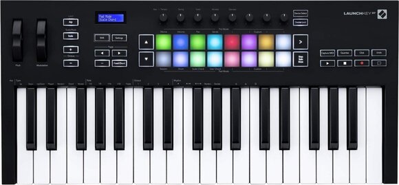 Klawiatury sterujące 32-37 klawiszy Novation Launchkey 37 MK3 Klawiatury sterujące 32-37 klawiszy Black - 1