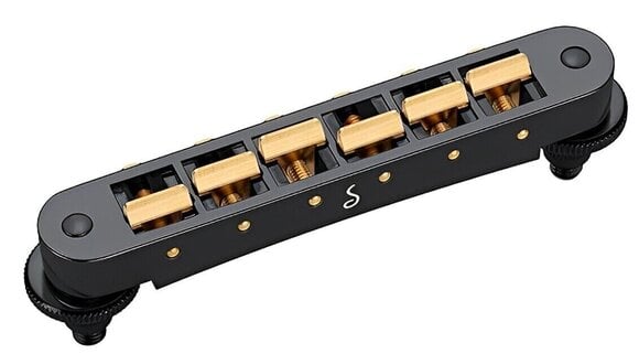 Бриџ гитаре Schaller GTM Black Chrome Бриџ гитаре - 1