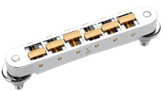 Gitarrenbrücke Schaller GTM Chrome Gitarrenbrücke