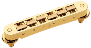 Gitarrenbrücke Schaller GTM Gold Gitarrenbrücke