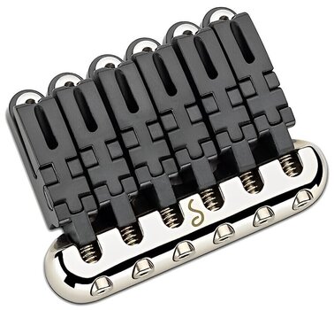 Gitaar brug Schaller Hannes 6 Chrome Gitaar brug - 1