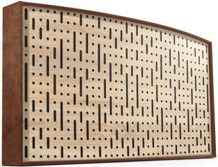 Panou absorbant din lemn Mega Acoustic AcouStand Binary Bean Sonoma Oak/Alder/Black Panou absorbant din lemn