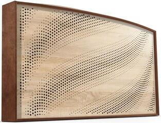 Apsorpcijska ploča od drveta Mega Acoustic AcouStand Tangens Sonoma Oak/Alder/Black Apsorpcijska ploča od drveta