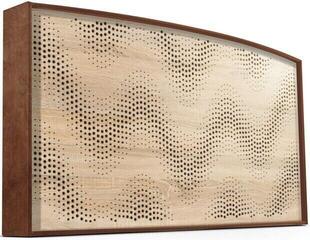 Panou absorbant din lemn Mega Acoustic AcouStand Sinus Sonoma Oak/Alder/Black Panou absorbant din lemn