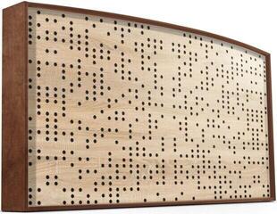 Panou absorbant din lemn Mega Acoustic AcouStand Binary Diffuser Negative Sonoma Oak/Alder/Black Panou absorbant din lemn