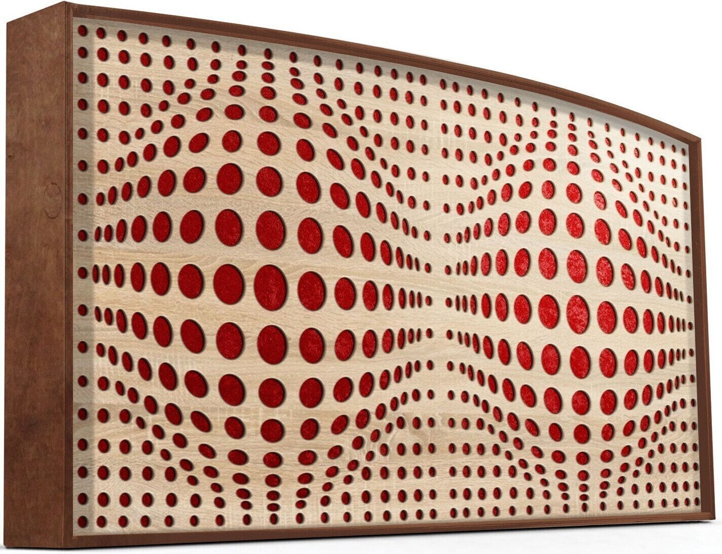 Panou absorbant din lemn Mega Acoustic AcouStand AcouSphere Sonoma Oak/Alder/Red Panou absorbant din lemn