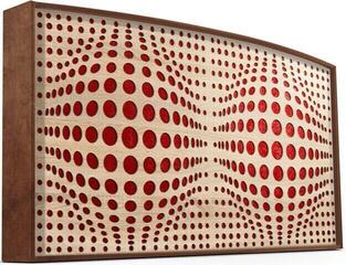 Sugerianti medienos plokštė Mega Acoustic AcouStand AcouSphere Sonoma Oak/Alder/Red