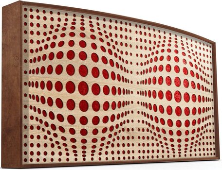 Panou absorbant din lemn Mega Acoustic AcouStand AcouSphere Sonoma Oak/Alder/Red Panou absorbant din lemn - 1