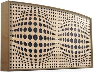 Panou absorbant din lemn Mega Acoustic AcouStand AcouSphere Sonoma Oak/Natural/Black Panou absorbant din lemn