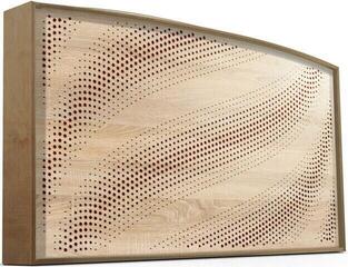 Absorbent leseni panel Mega Acoustic AcouStand Tangens Sonoma Oak/Natural/Red Absorbent leseni panel