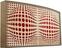 Panou absorbant din lemn Mega Acoustic AcouStand AcouSphere Sonoma Oak/Natural/Red Panou absorbant din lemn