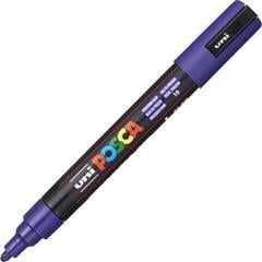 Felt-Tip Pen Uni Posca PC-5M Acrylic Marker 1,8 - 2,5 mm 10 Prussian Blue 1 pc