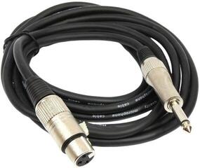 Mikrofonkabel WTF MIC 060 3 m Mikrofonkabel