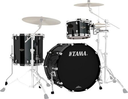 Akustik-Drumset Tama WBS32RZS-PBK Starclassic/Walnut Birch Piano Black Akustik-Drumset - 1