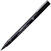 Viltstift uni-ball 60.0919 Aquarelpennen Black 1 st.