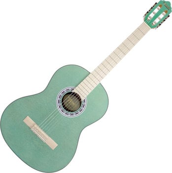Classical guitar Valencia VC354H 4/4 Aqua Blue Classical guitar - 1