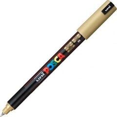 Felt-Tip Pen Uni Posca PC-1MR Acrylic Marker 0,7 mm 25 Gold 1 pc