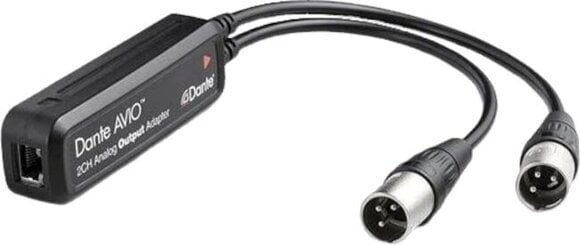 Конвертор за цифров аудио Audinate Dante AVIO Analog Output Adapter 2-Channel Конвертор за цифров аудио - 1