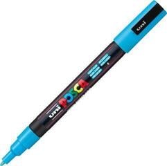 Felt-Tip Pen Uni Posca PC-3M Acrylic Marker 0,9 - 1,3 mm 08 Light Blue 1 pc