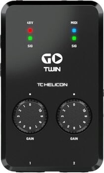 Interface audio iOS et Android TC Helicon Go Twin Interface audio iOS et Android - 1