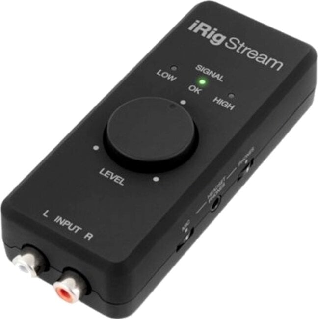 iOS en Android geluidskaart IK Multimedia iRig Stream iOS en Android geluidskaart