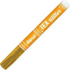 Pisak   Darwi Tex Fabric Glitter Marker Pisak do tkanin Gold 6 ml 1 szt