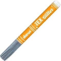 Fixa Darwi Tex Fabric Glitter Marker Fix na textil Silver 6 ml 1 ks