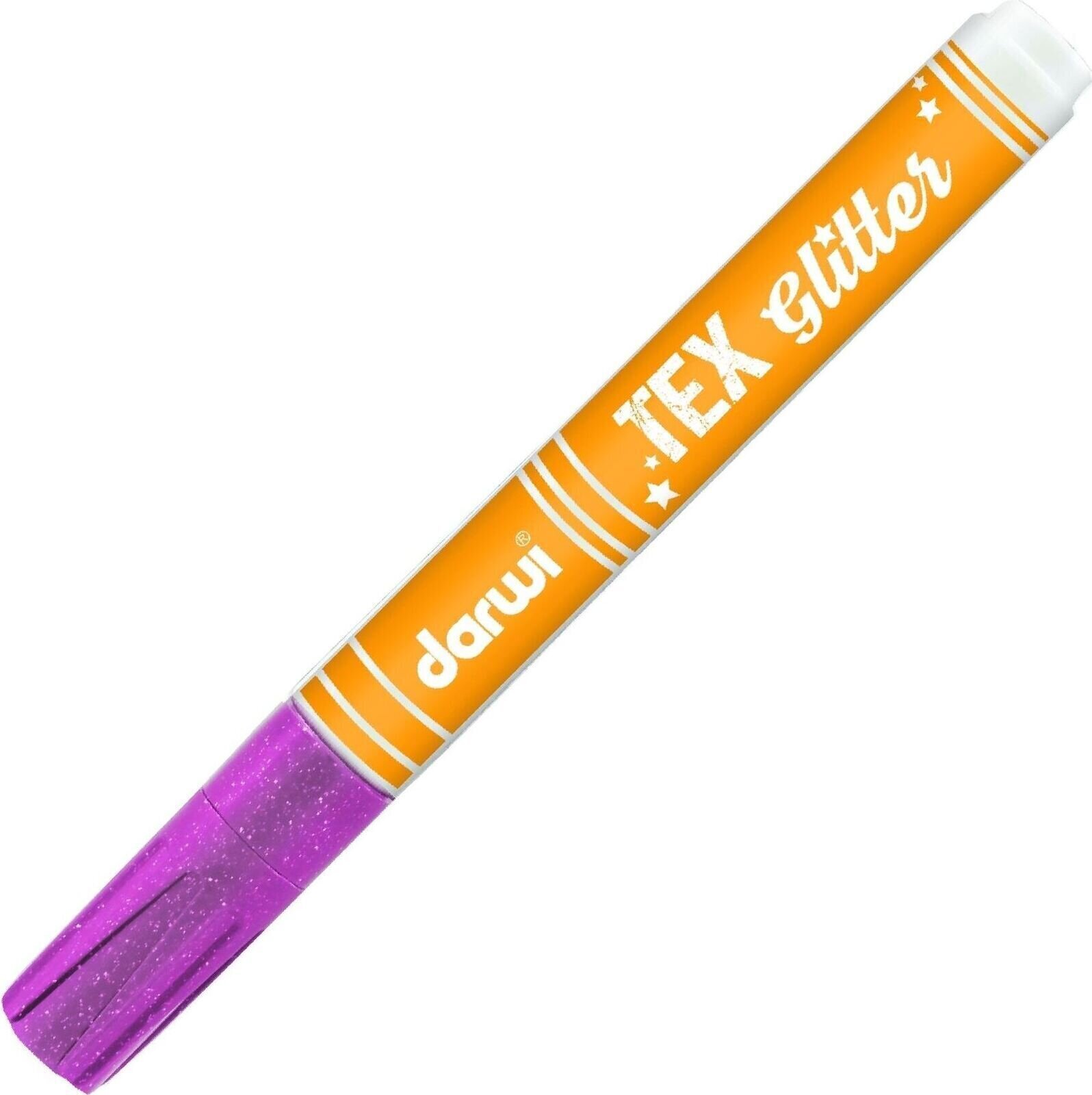 Fixa Darwi Tex Fabric Glitter Marker Fix na textil Pink 6 ml 1 ks