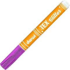 Pisak   Darwi Tex Fabric Glitter Marker Pisak do tkanin Pink 6 ml 1 szt