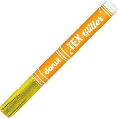 Fixa Darwi Tex Fabric Glitter Marker Fix na textil Yellow 6 ml 1 ks