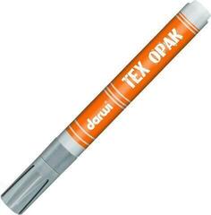 Pisak   Darwi Tex Fabric Opak Marker Pisak do tkanin Silver 6 ml 1 szt