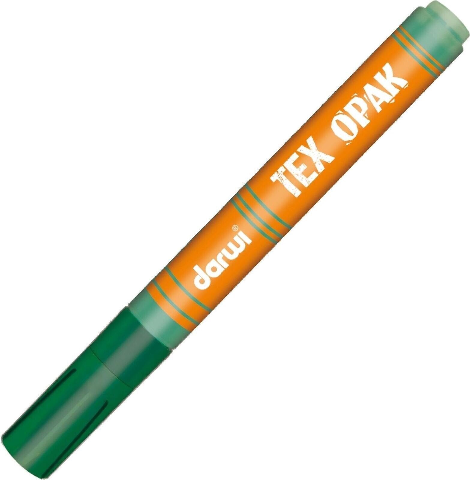 Flomaster Darwi Tex Fabric Opak Marker Tekstilni marker Dark Green 6 ml 1 kom