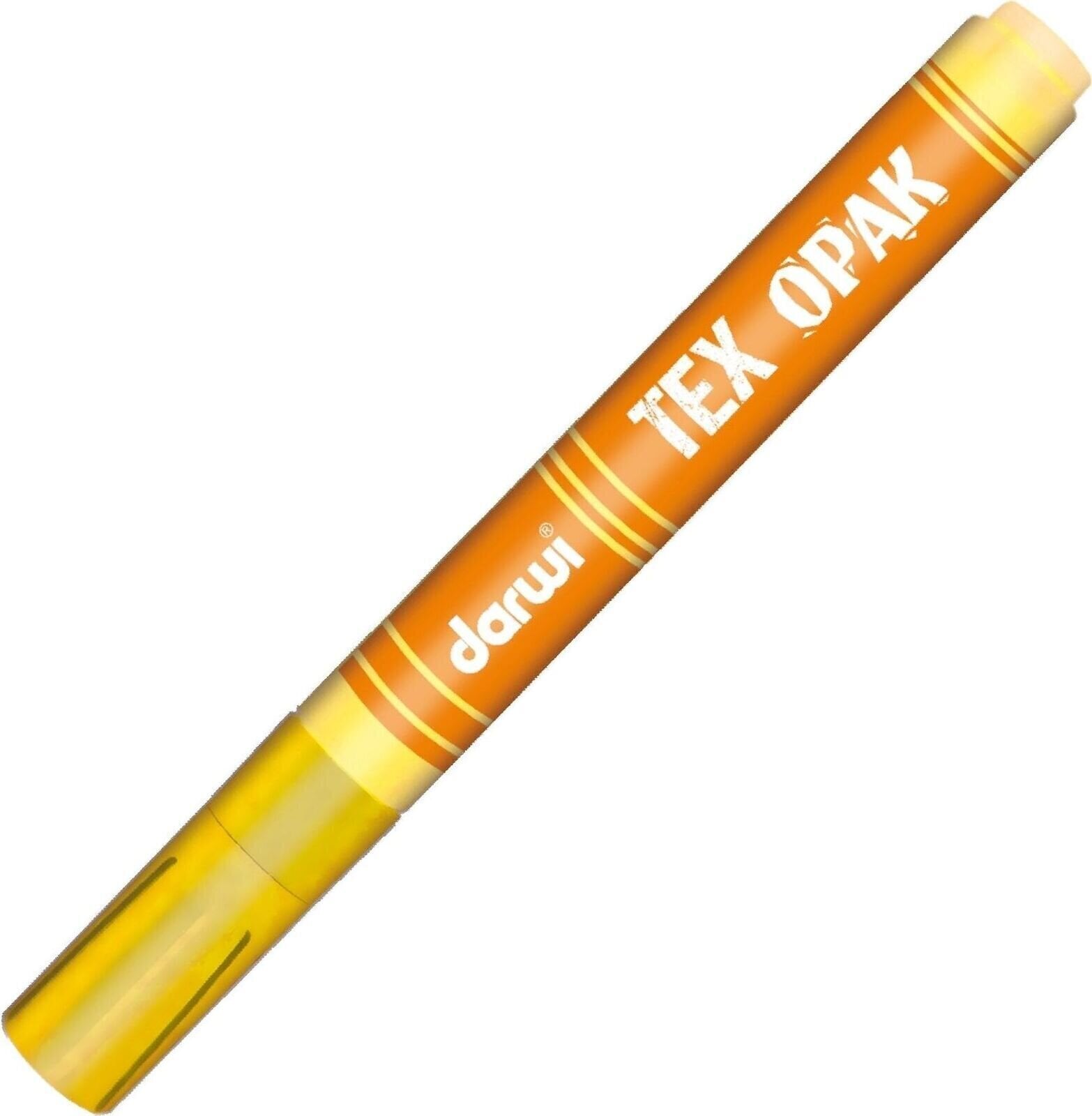 Flomaster Darwi Tex Fabric Opak Marker Маркер за текстил Yellow Moyen 6 ml 1 kom