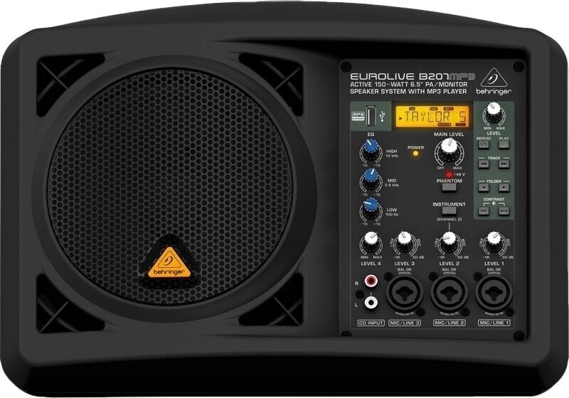 Aktívny odposluch Behringer EUROLIVE B207MP3 Aktívny odposluch