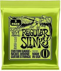 Χορδές για Ηλεκτρική Κιθάρα Ernie Ball 3221 Regular Slinky 3-Pack Χορδές για Ηλεκτρική Κιθάρα