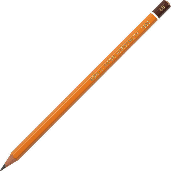 Crayon graphite KOH-I-NOOR Graphite Pencil Crayon d'artiste 6B 1 pc