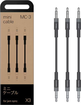 Cablu patch Teenage Engineering MC-3 PO Sync 3-Pack 15 cm Drept - Drept Cablu patch - 1