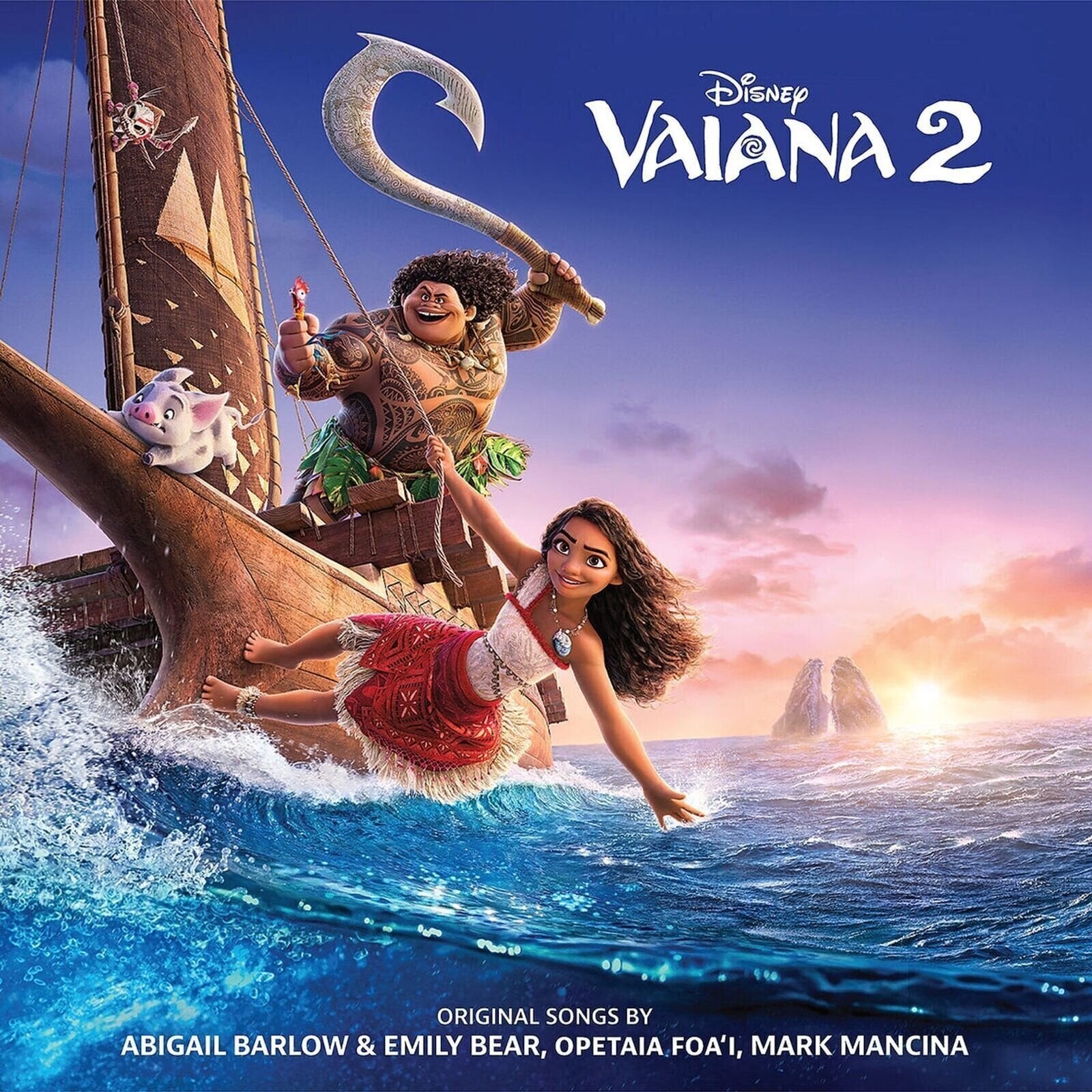 Music CD Auli'i Cravalho, Dwayne Johnson - Vaiana 2 (CD)