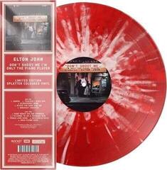 Disco in vinile Elton John - Don’t Shoot Me I’m Only The Piano Player (Red Splatter Coloured) (LP)