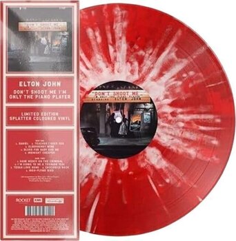 LP ploča Elton John - Don’t Shoot Me I’m Only The Piano Player (Red Splatter Coloured) (LP) - 1