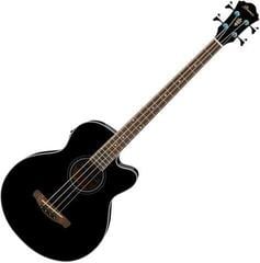Bajo acústico Ibanez AEB8E-BK Black Bajo acústico