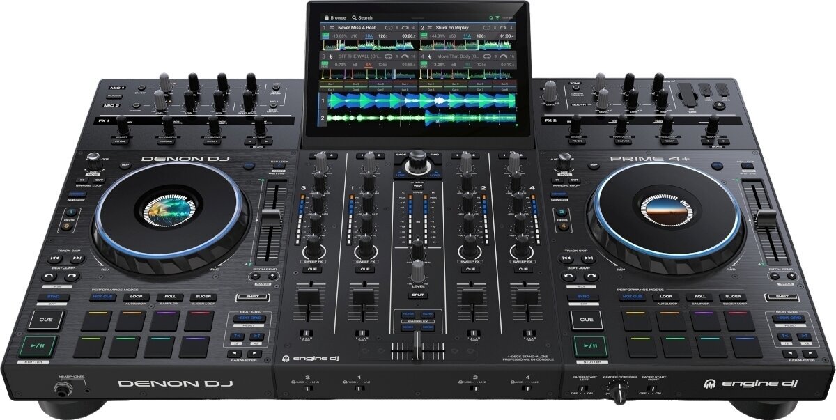 Kontroler DJ Denon DJ Prime 4+ Kontroler DJ