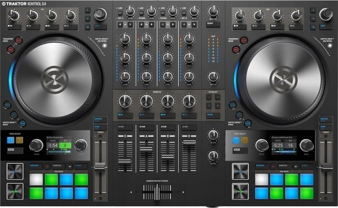 Native Instruments Traktor Kontrol S4 MK3 DJ Controller - Muziker