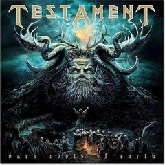 Disco de vinilo Testament - Dark Roots Of Earth (Clear Gold/Green Splatter Coloured) (2 LP)