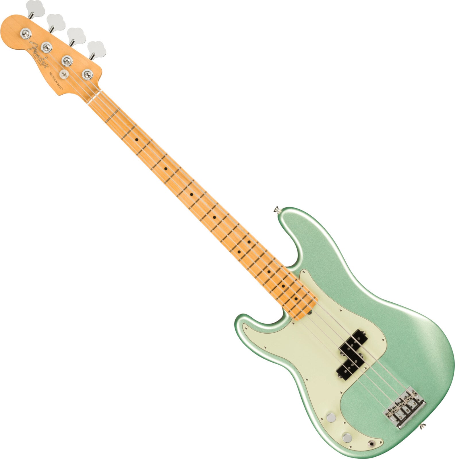 Basse électrique Fender American Professional II Precision Bass MN LH Mystic Surf Green Basse électrique